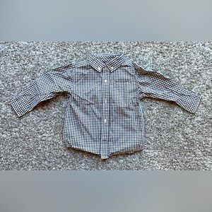 Gymboree boys long sleeved button down shirt Sz 2T EUC